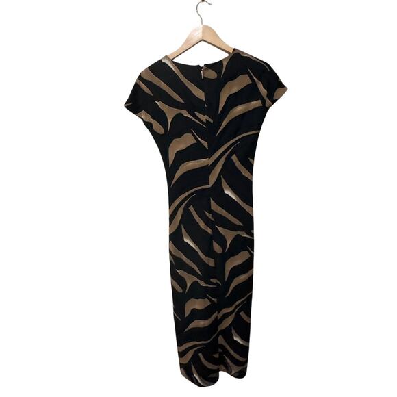 Prabal Gurung Animal Print Wrapped Maxi Dress Size 4 New with Tags - Picture 9 of 10